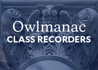 Owlmanac Class Recorders