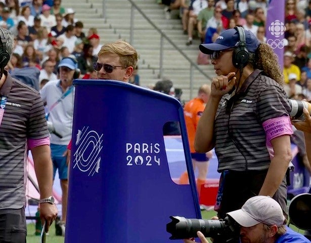 Lisa Ferdinand '86 at the Olympics