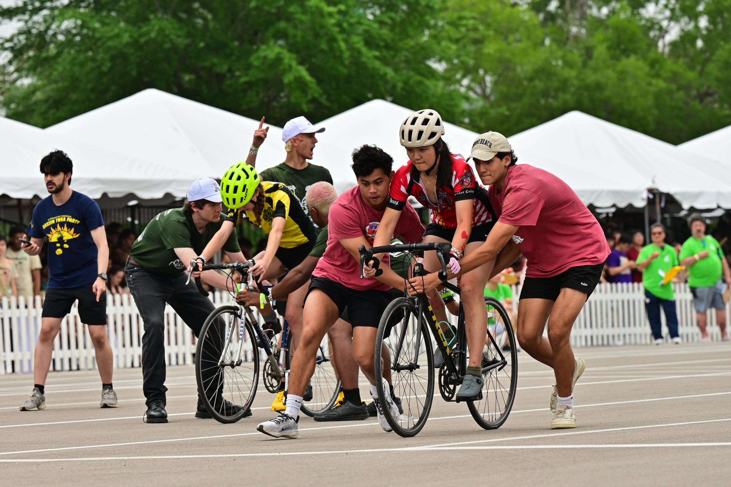 Beer Bike riding team