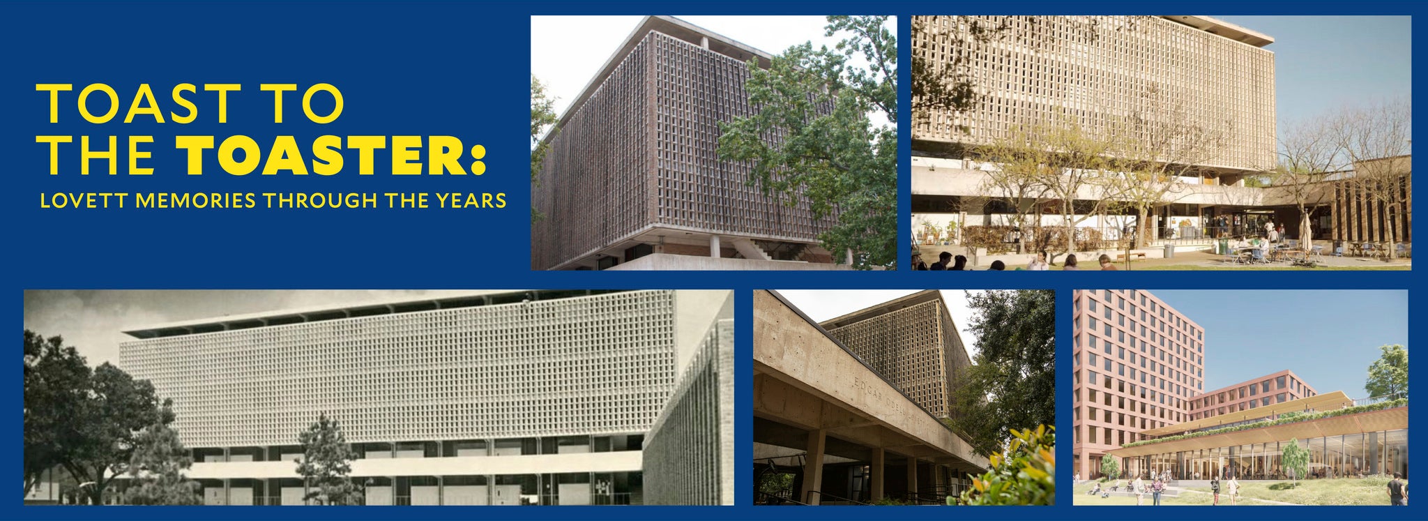 Lovett building collage