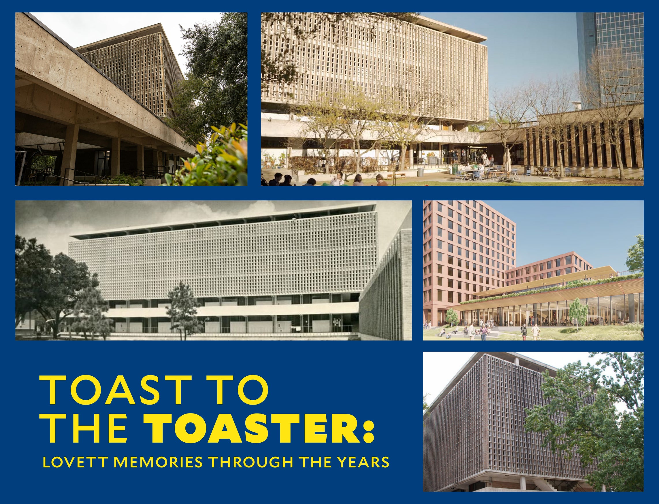 Lovett building collage