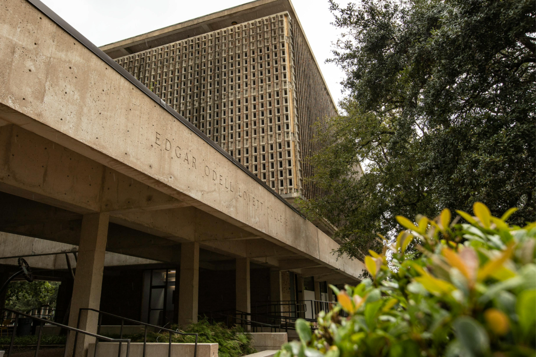 front of Lovett