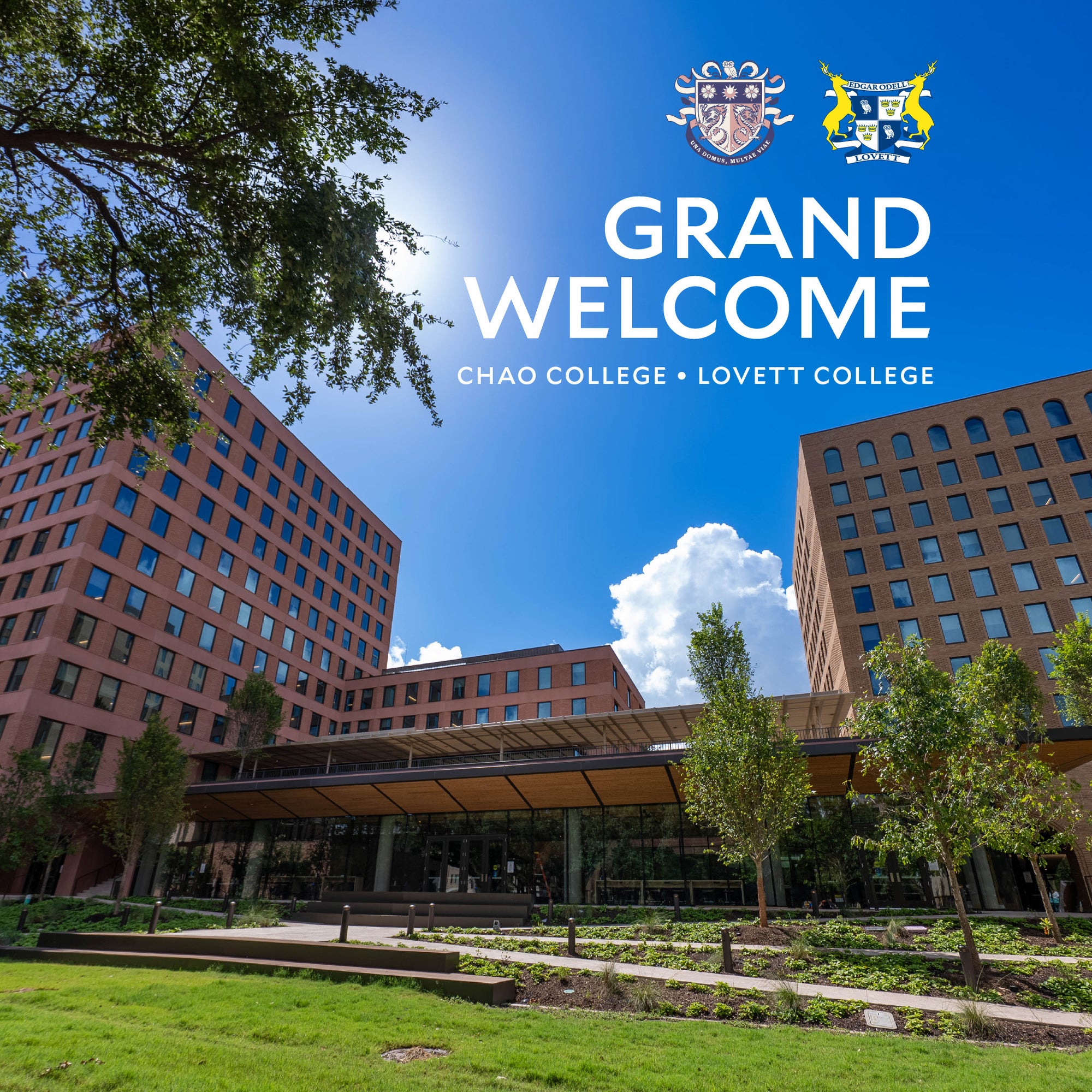 Grand Welcome Chao and Lovett College Event