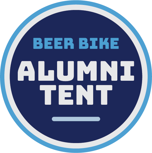 The Alumni Tent at Beer Bike April 10,2026
