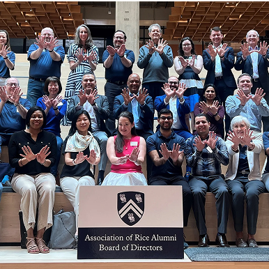 Rice Alumni Board members