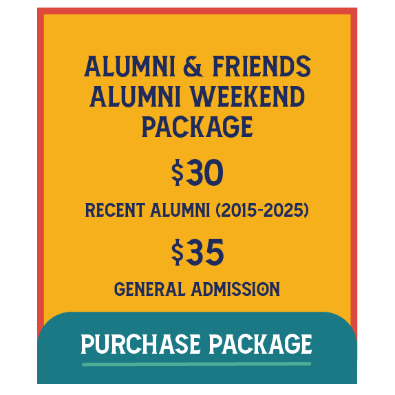 Alumni Weekend package prices