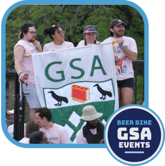 GSA at Beer Bike Tent