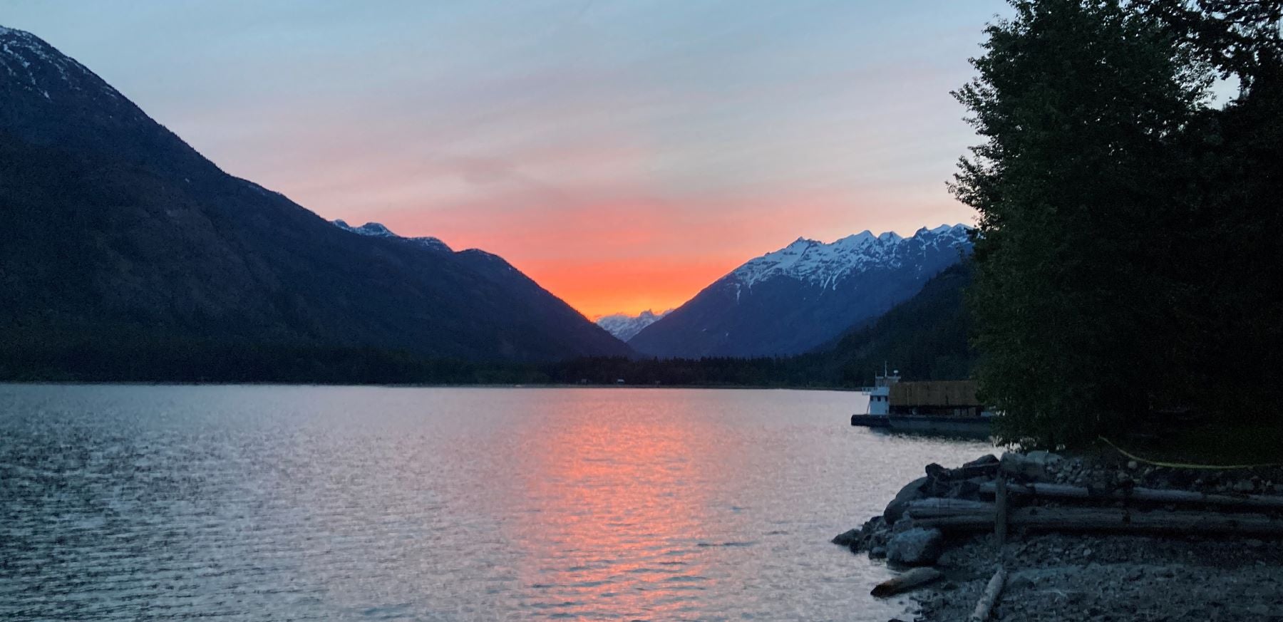 North Cascades National Park sunset