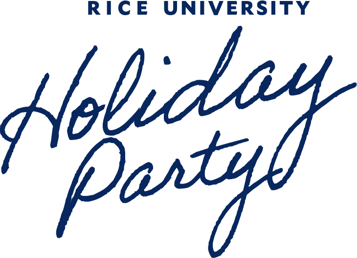 Rice University Holiday Party Logo