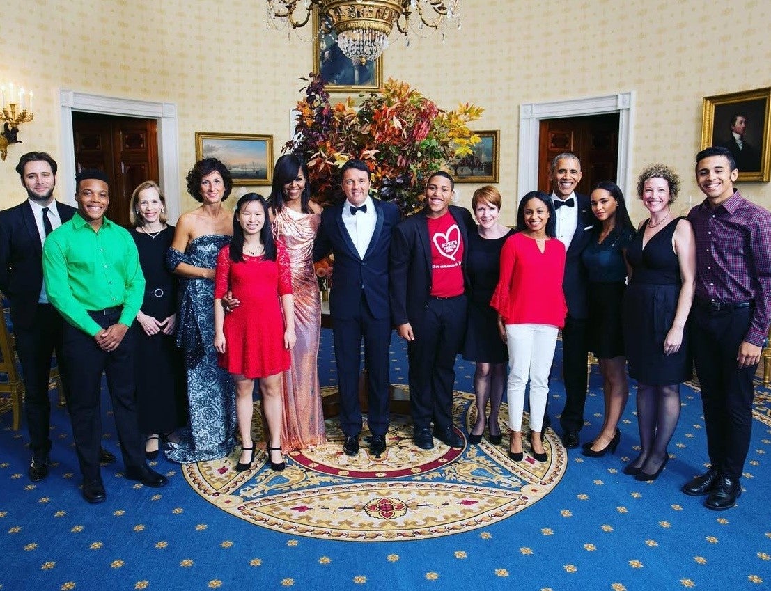 Rosie’s Theater Kids at President Obama’s final state dinner
